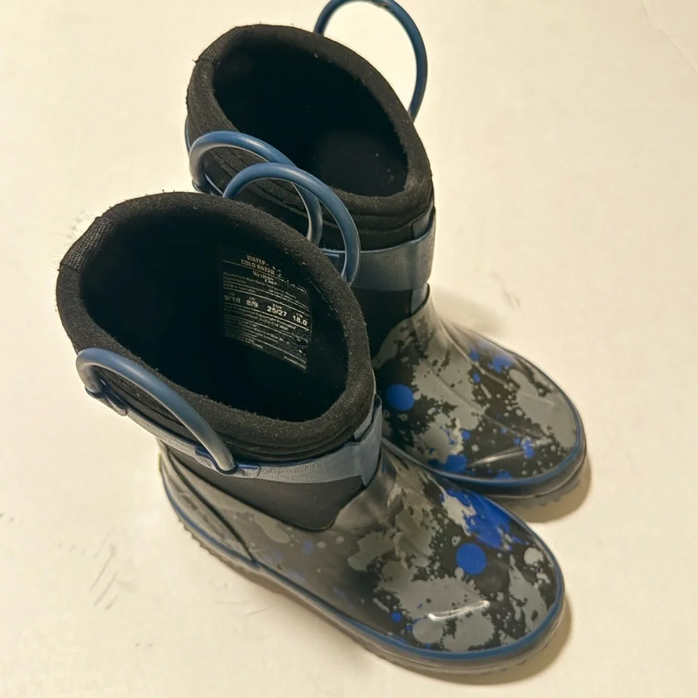 Western Chief Neoprene Rain/Snow Boots~Kids sz 9/10 Insulated‎ to -20~Waterproof